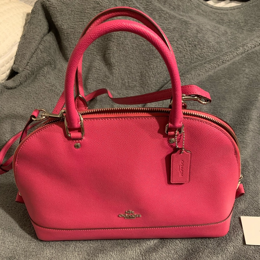 Coach Hot pink purse